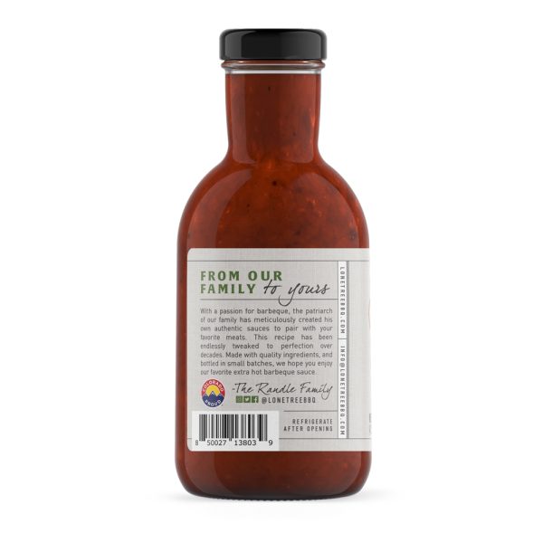 Extra Hot BBQ Sauce – 16 oz